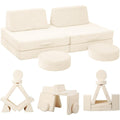 Sofa aus Cord und Schaumstoff