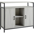 Sideboard in Hellgrau mit 2 Tueren