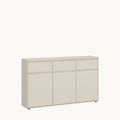 Sideboard verbindet 3 Tueren und Kunststofffuesse