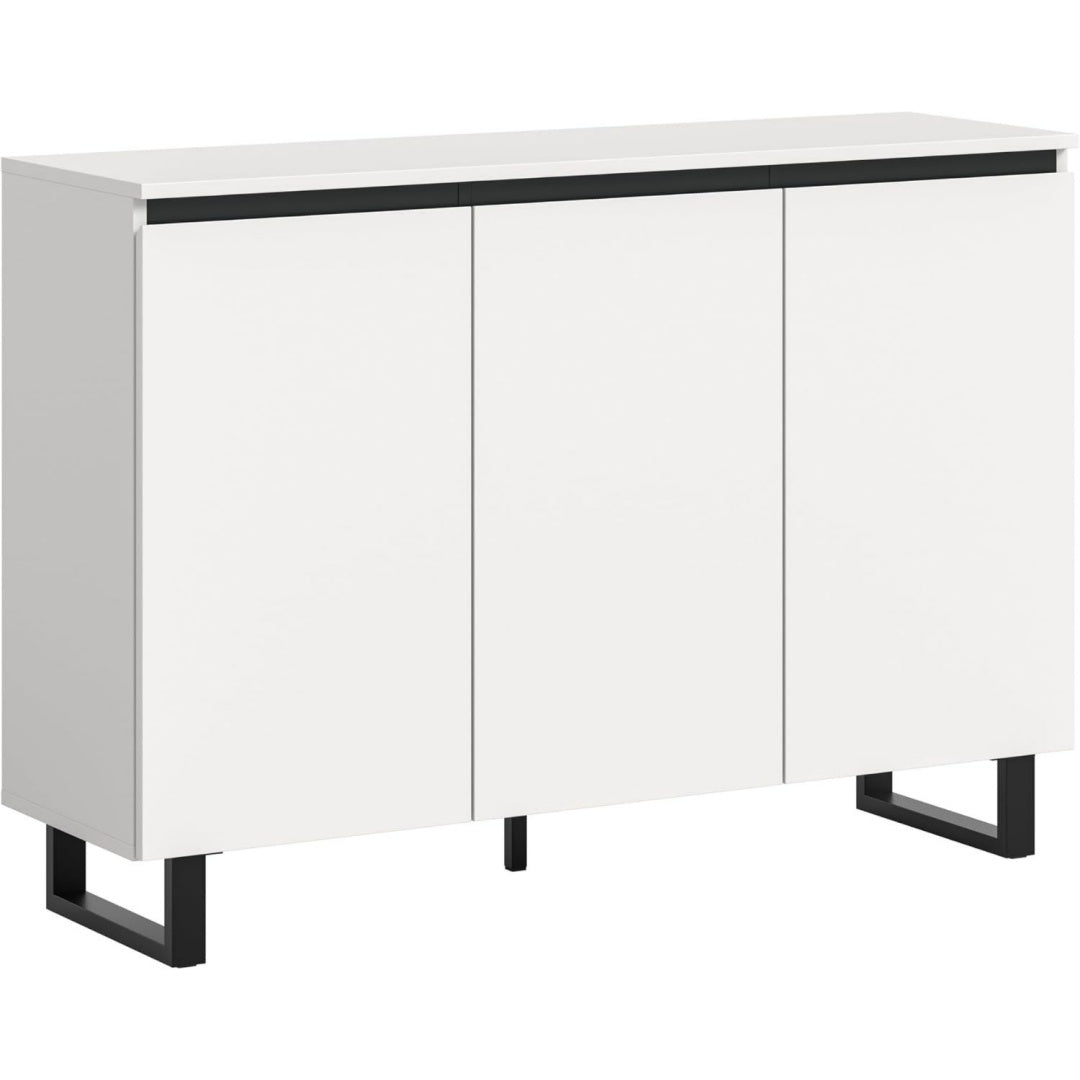 Sideboard mit beschichteten Flaechen und 3 Tueren
