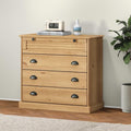 Das Sideboard nimmt mit 80 x 40 x 76 cm Gestalt an