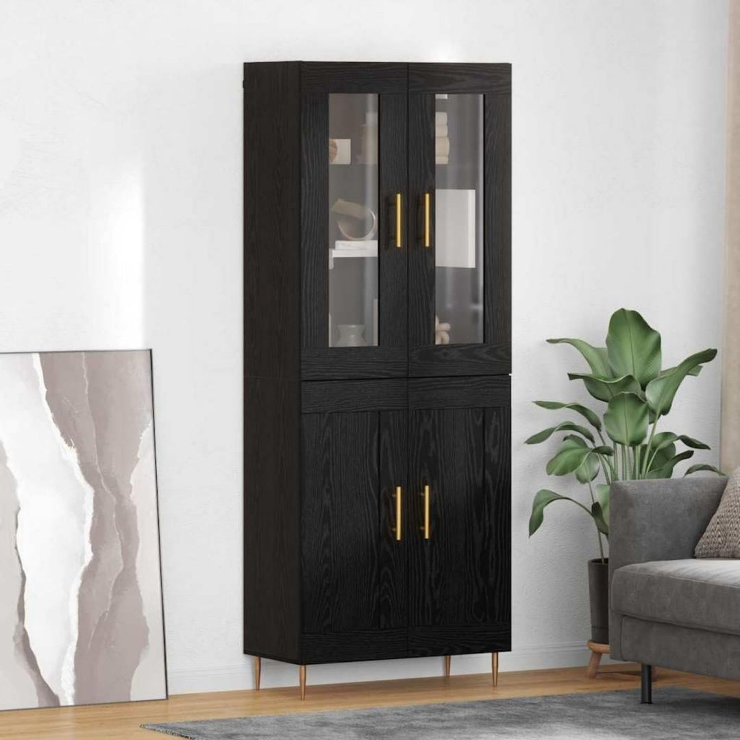 Hochschrank mit Glastueren