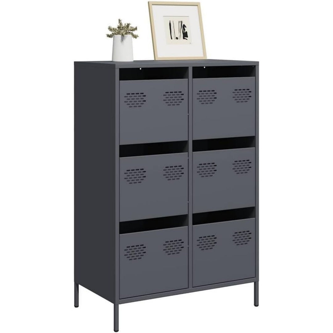 Hochschrank mit 6 Schubladen und Schubladen