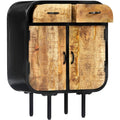 Sideboard mit den Massen 60 x 30 x 75 cm in Naturbraun