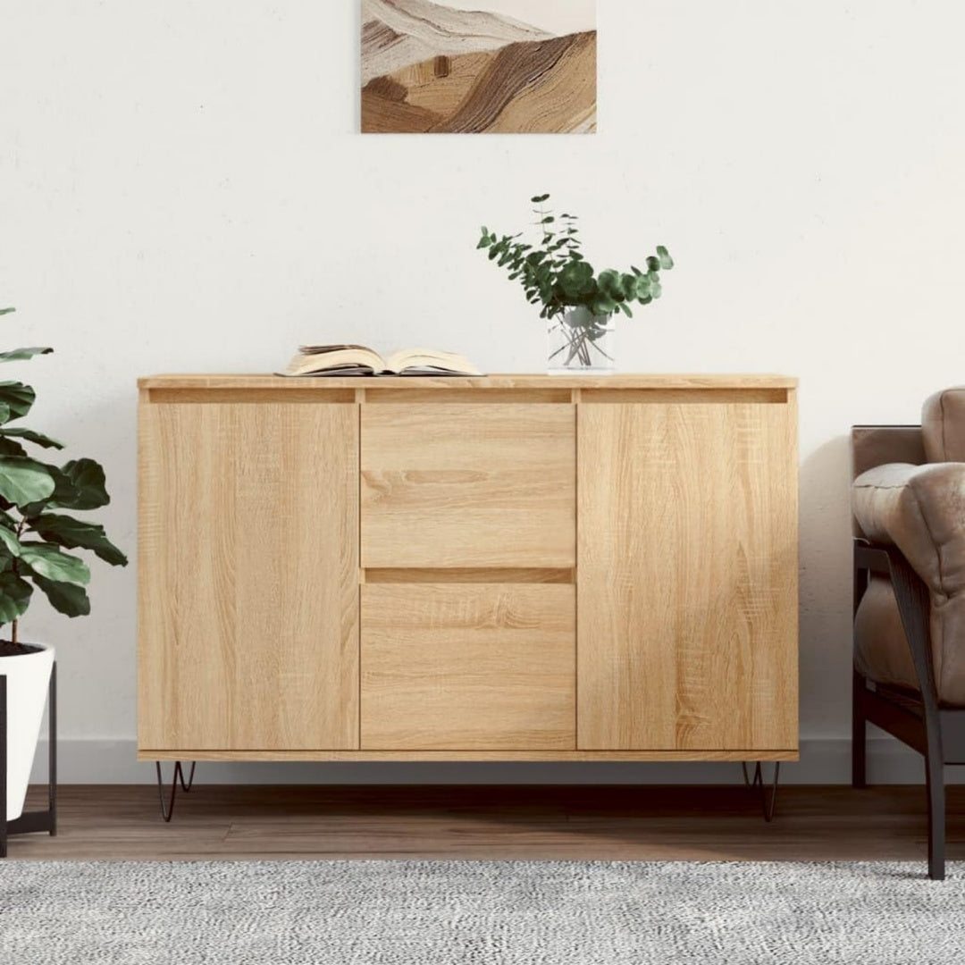 Sideboard in Eichenbraun mit den Massen 104 x 35 x 70 cm