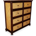 Das Sideboard nimmt mit 110 x 40 x 110 cm Gestalt an